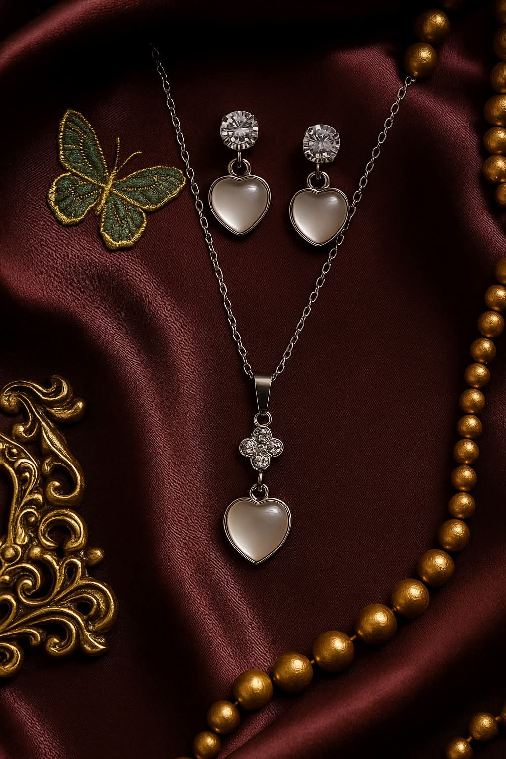 necklace + tops
